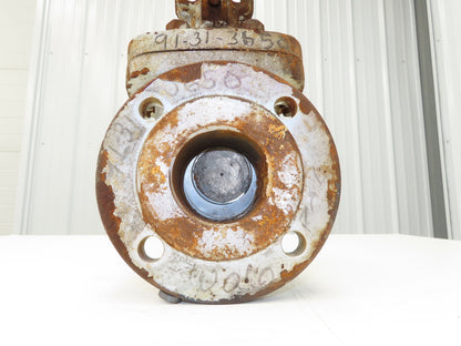 WM E Williams 15F2 3" Cast Steel Bolted Bonnet Gate Valve Class 150 Rising Stem