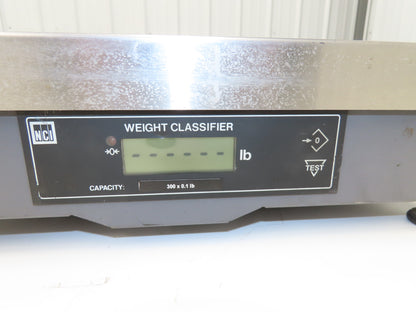 NCI Weigh-Tronix 7880-150 Digital Weigh Scale 18x18" Base *Needs Repair*