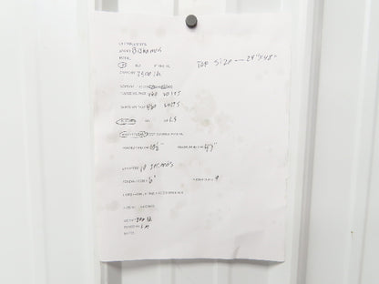 Bishamon Hydraulic Lift Table 2500lbs 36" Travel 24x48" Swivel Top 3Ph