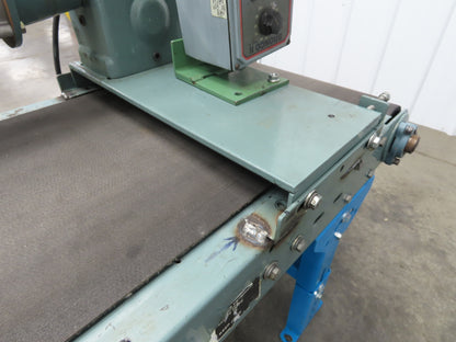 Hytrol 20"x 6' Slider Bed Conveyor 16" Belt .5Hp 115V 1PH Variable Speed Drive