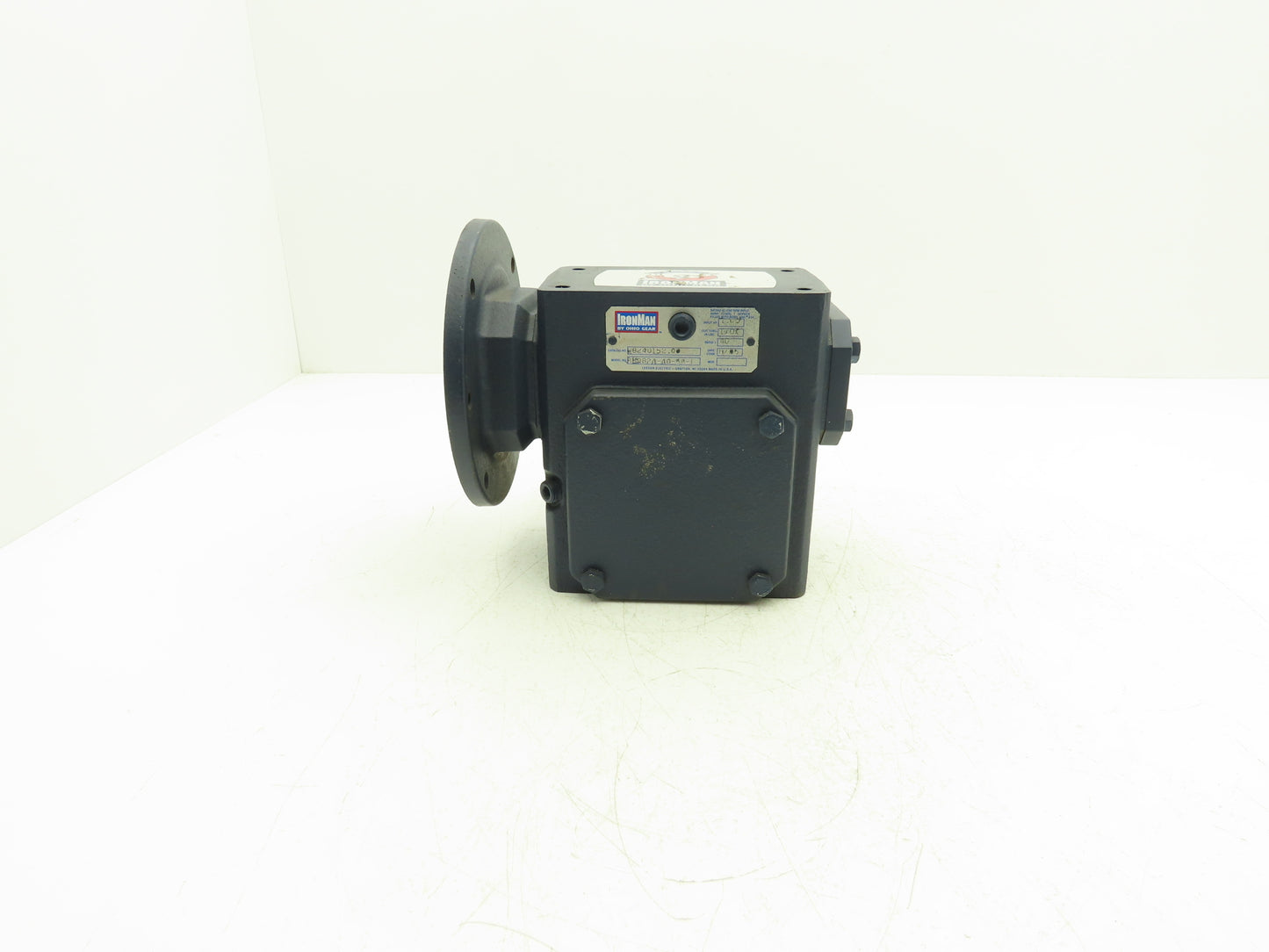 Ohio Gear W8240152.00 IronMan Worm Gearbox 40:1 Reducer 1Hp 44rpm 56C LH Output