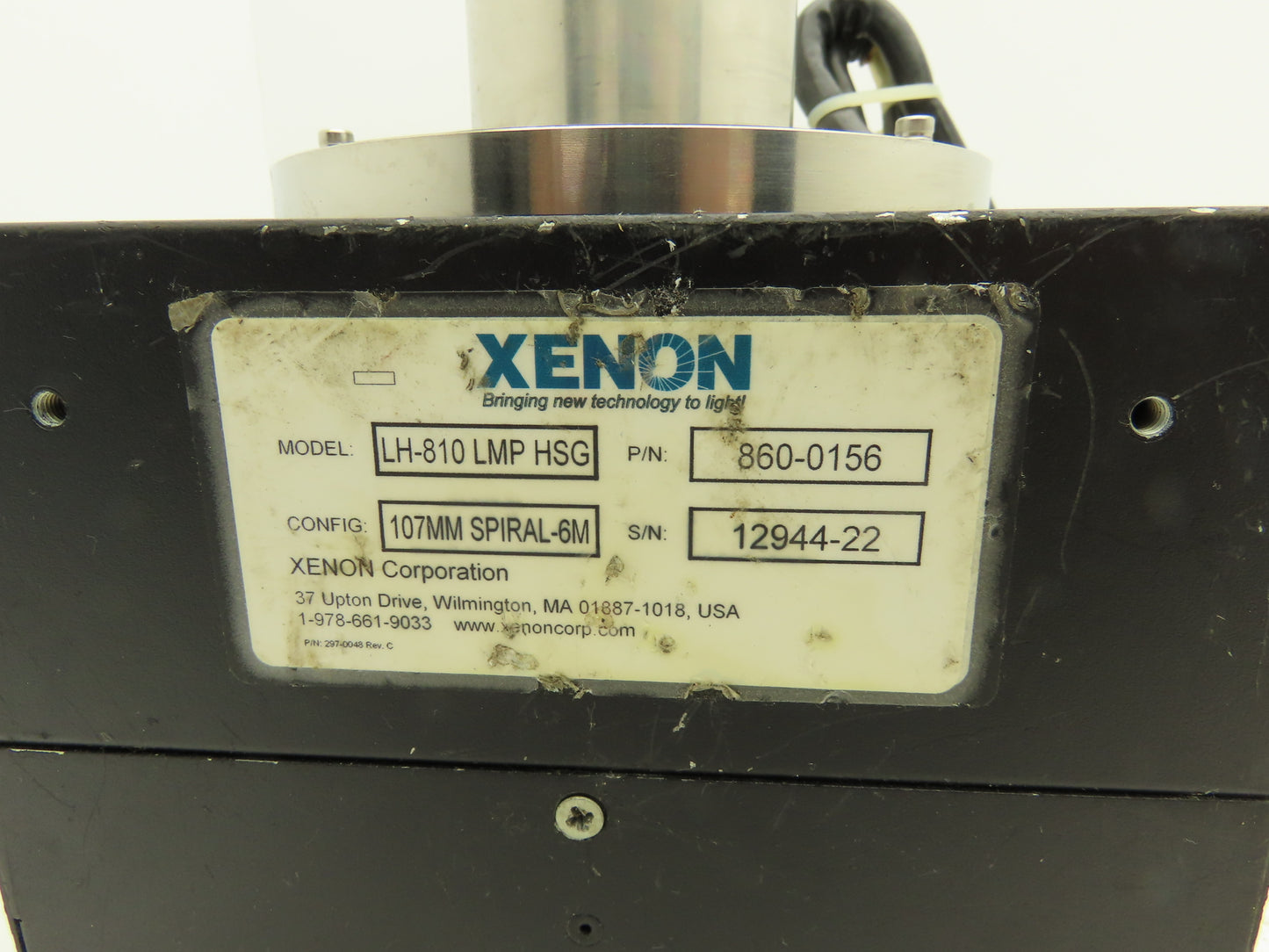 Xenon LH-810 LMP HSG RC 800 UV Vis Pulsed Lighting System Air Cleaner