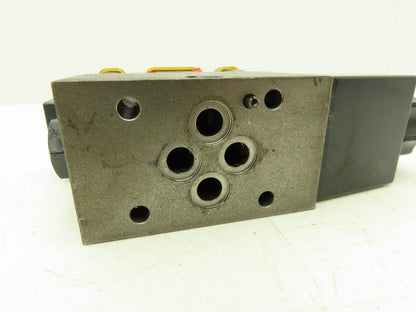 Parker D1VHW20HNYCF5 Hydraulic Directional Solenoid Valve 120VAC 60Hz