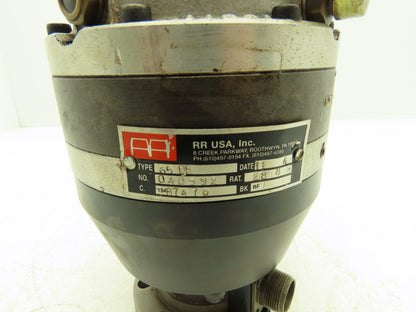 Reggiana Riduttori RR 65 DF Gearbox 28.8:1 Reducer Spline Shaft
