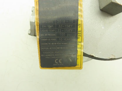 Yamada AD-25FC Pulsation Damper 32-158°F 100psi