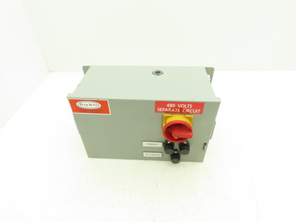 Daykin LTFS-09 Electric Transformer Disconnect 250 VA PRI: 480V SEC: 120V