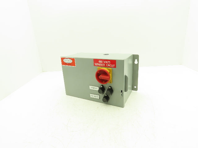 Daykin LTFS-09 Electric Transformer Disconnect 250 VA PRI: 480V SEC: 120V