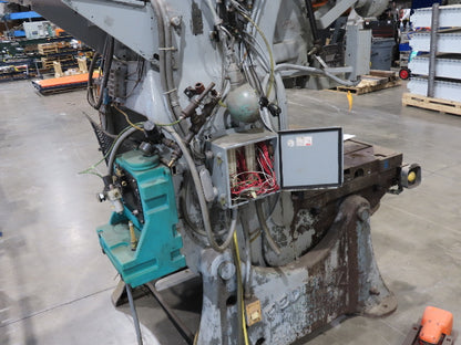 Federal No 55 Mechanical OBI Punch Press 60 Ton Air Brake Clutch 4" Stroke 10Hp