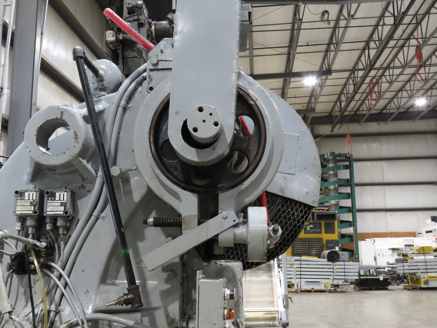 Federal No 55 Mechanical OBI Punch Press 60 Ton Air Brake Clutch 4" Stroke 10Hp
