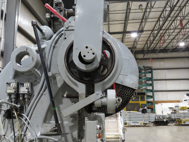 Federal No 55 Mechanical OBI Punch Press 60 Ton Air Brake Clutch 4" Stroke 10Hp