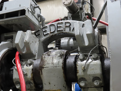 Federal No 55 Mechanical OBI Punch Press 60 Ton Air Brake Clutch 4" Stroke 10Hp