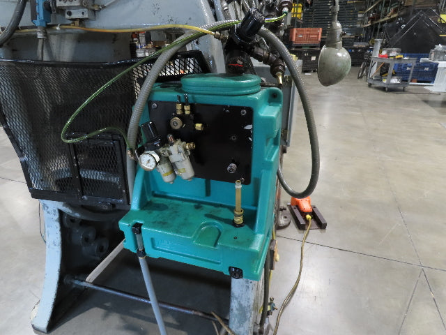 Federal No 55 Mechanical OBI Punch Press 60 Ton Air Brake Clutch 4" Stroke 10Hp