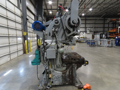 Federal No 55 Mechanical OBI Punch Press 60 Ton Air Brake Clutch 4" Stroke 10Hp