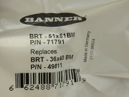 Banner QS18VP6LLPQ Photoelectric Sensor Switch Kit With Reflector