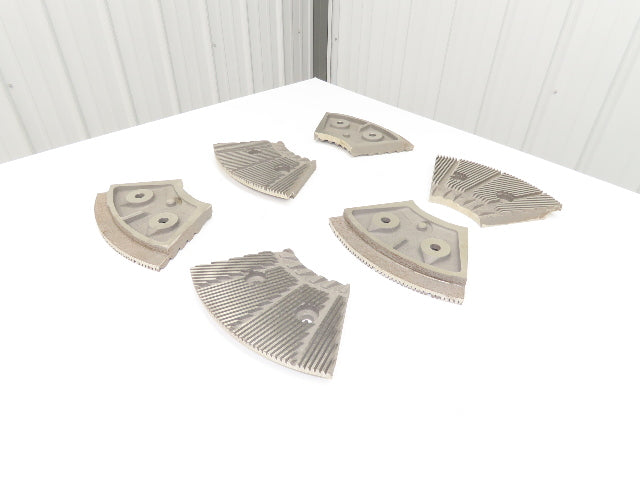 Andritz D23B124 LoCo Refiner Plates Sprout C25 Alloy AA Taper