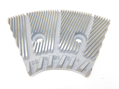 Andritz D23B124 LoCo Refiner Plates Sprout C25 Alloy AA Taper