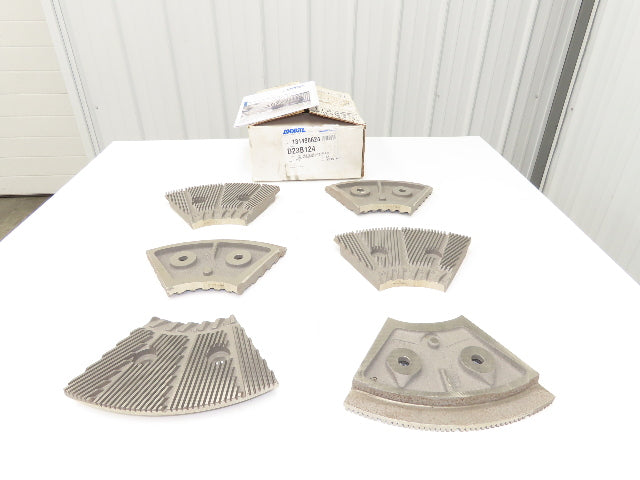 Andritz D23B124 LoCo Refiner Plates Sprout C25 Alloy AA Taper