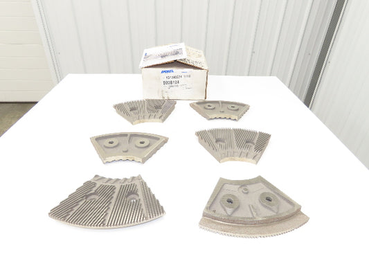 Andritz D23B124 LoCo Refiner Plates Sprout C25 Alloy AA Taper