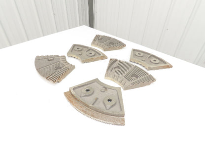 Andritz D23B123 LoCo Refiner Plates Sprout C25 Alloy AA Taper