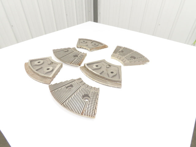 Andritz D23B123 LoCo Refiner Plates Sprout C25 Alloy AA Taper
