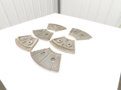 Andritz D23B123 LoCo Refiner Plates Sprout C25 Alloy AA Taper