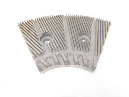 Andritz D23B123 LoCo Refiner Plates Sprout C25 Alloy AA Taper