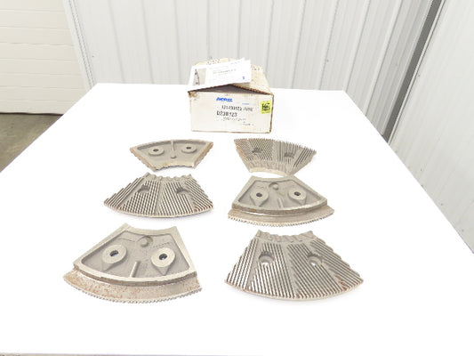 Andritz D23B123 LoCo Refiner Plates Sprout C25 Alloy AA Taper