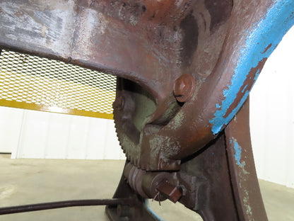 Federal Mechanical OBI Punch Press 43 Ton Air Brake Clutch 1-1/2" Stroke 7.5Hp