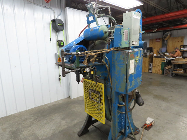 Federal Mechanical OBI Punch Press 43 Ton Air Brake Clutch 1-1/2" Stroke 7.5Hp