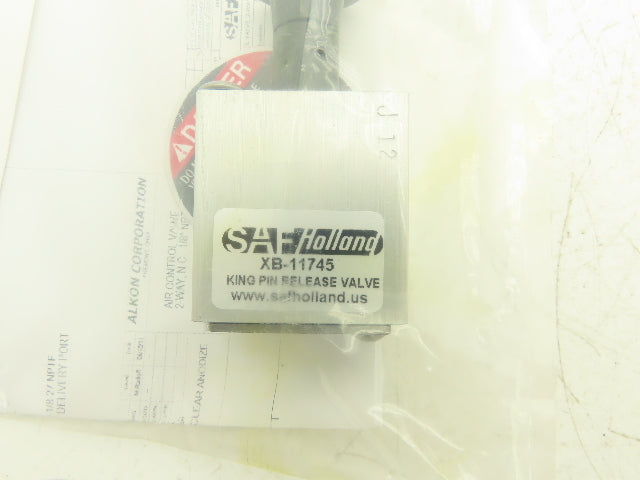 SAF Holland XB-11745 Fifth Wheel Release Pneumatic Valve Freightliner Cascadia