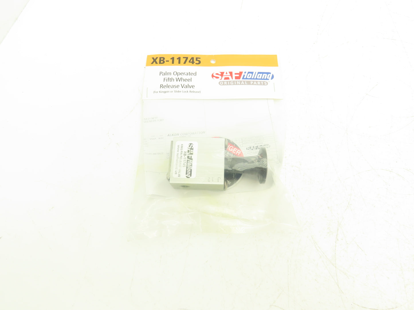 SAF Holland XB-11745 Fifth Wheel Release Pneumatic Valve Freightliner Cascadia