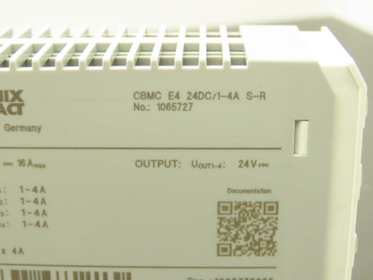 Phoenix Contact CBMC E4 24DC Multi Channel Electronic Circuit Breaker 24V