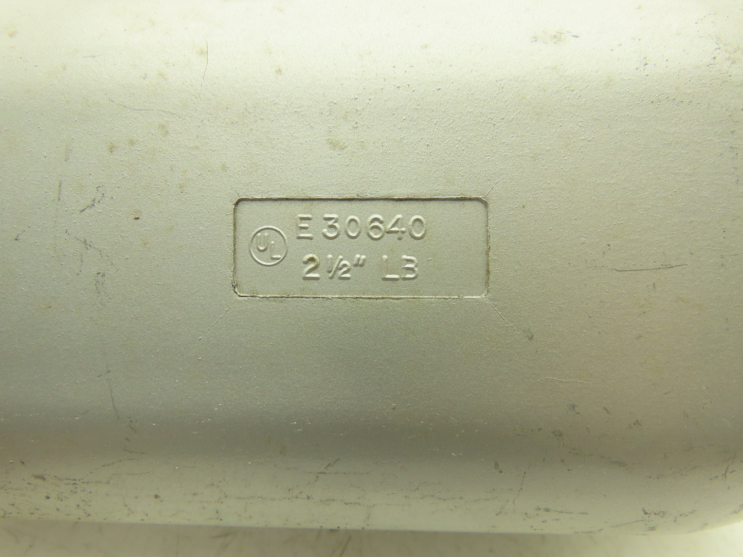 Appleton E30640 Condulet 2-1/2" Mall Iron LB Unilet