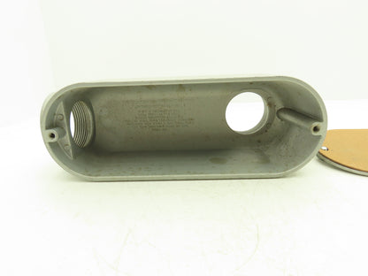 Appleton E30640 Condulet 2-1/2" Mall Iron LB Unilet