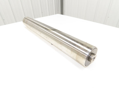 PPI Hytrol 914.R7531 Conveyor Pulley Roller 4"x 31"BW 3/4-10 Hub Crowned