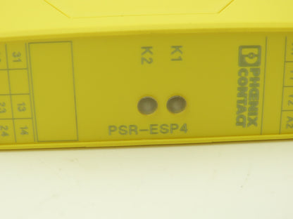 Phoenix Contract PSR-ESP4 Safety Relay 24V Input 230V Output