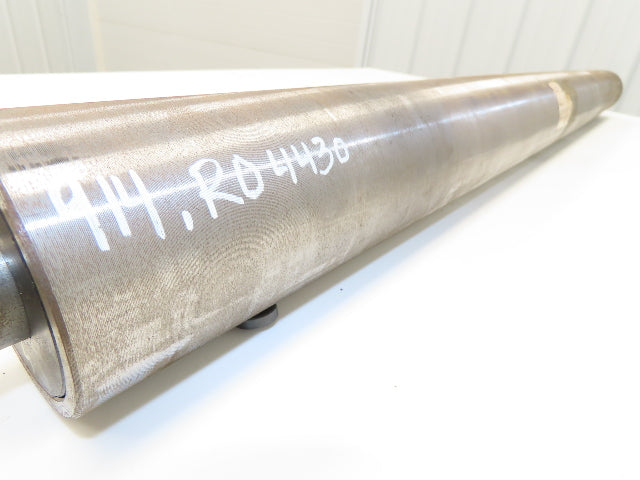 PPI Hytrol 914.R04430 Conveyor Snub Roller Crowned Pulley 3.5"x 43"BW 1/2-13 Hub