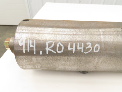 PPI Hytrol 914.R04430 Conveyor Snub Roller Crowned Pulley 3.5"x 43"BW 1/2-13 Hub