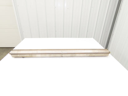 PPI Hytrol 914.R04430 Conveyor Snub Roller Crowned Pulley 3.5"x 43"BW 1/2-13 Hub