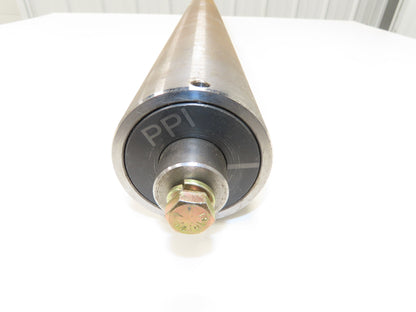 PPI Hytrol 914.R04430 Conveyor Snub Roller Crowned Pulley 3.5"x 43"BW 1/2-13 Hub