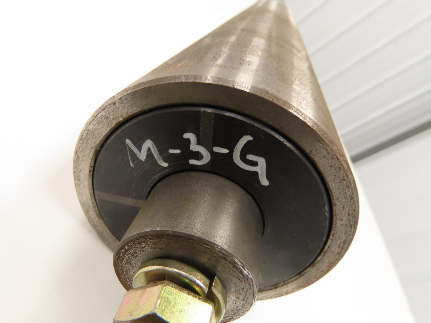 PPI Hytrol 914.R04430 Conveyor Snub Roller Crowned Pulley 3.5"x 43"BW 1/2-13 Hub