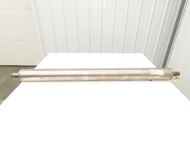 PPI Hytrol 914.R7S49T Conveyor Take-Up Pulley 4"x 49"BW 1-9/16" Shaft Crowned