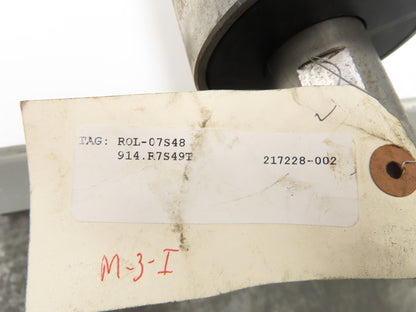 PPI Hytrol 914.R7S49T Conveyor Take-Up Pulley 4"x 49"BW 1-9/16" Shaft Crowned