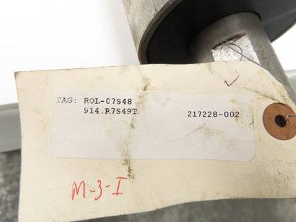 PPI Hytrol 914.R7S49T Conveyor Take-Up Pulley 4"x 49"BW 1-9/16" Shaft Crowned