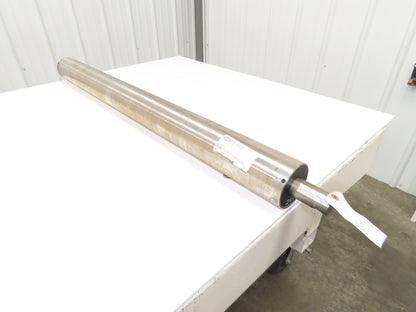 PPI Hytrol 914.R7S49T Conveyor Take-Up Pulley 4"x 49"BW 1-9/16" Shaft Crowned