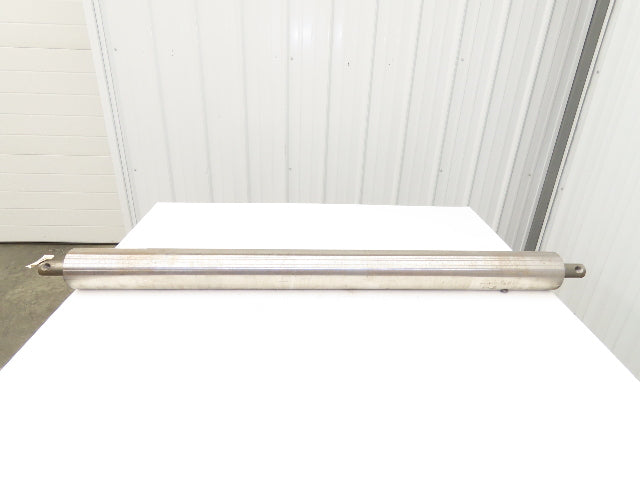 PPI Hytrol 914.R7S49T Conveyor Take-Up Pulley 4"x 49"BW 1-9/16" Shaft Crowned