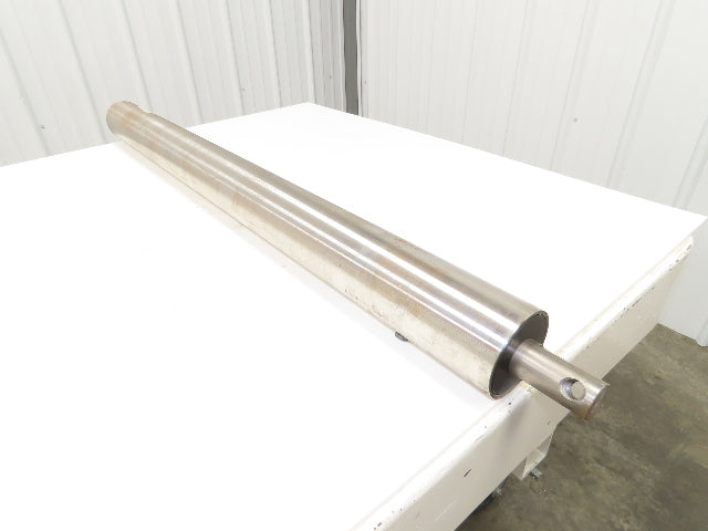 PPI Hytrol 914.R7S49T Conveyor Take-Up Pulley 4"x 49"BW 1-9/16" Shaft Crowned