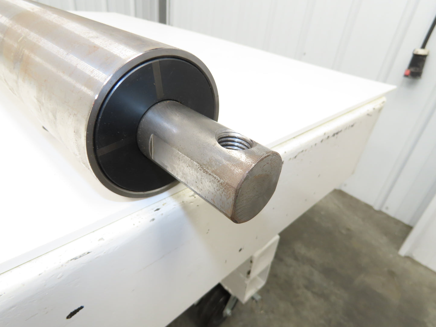 PPI Hytrol 914.R7S49T Conveyor Take-Up Pulley 4"x 49"BW 1-9/16" Shaft Crowned