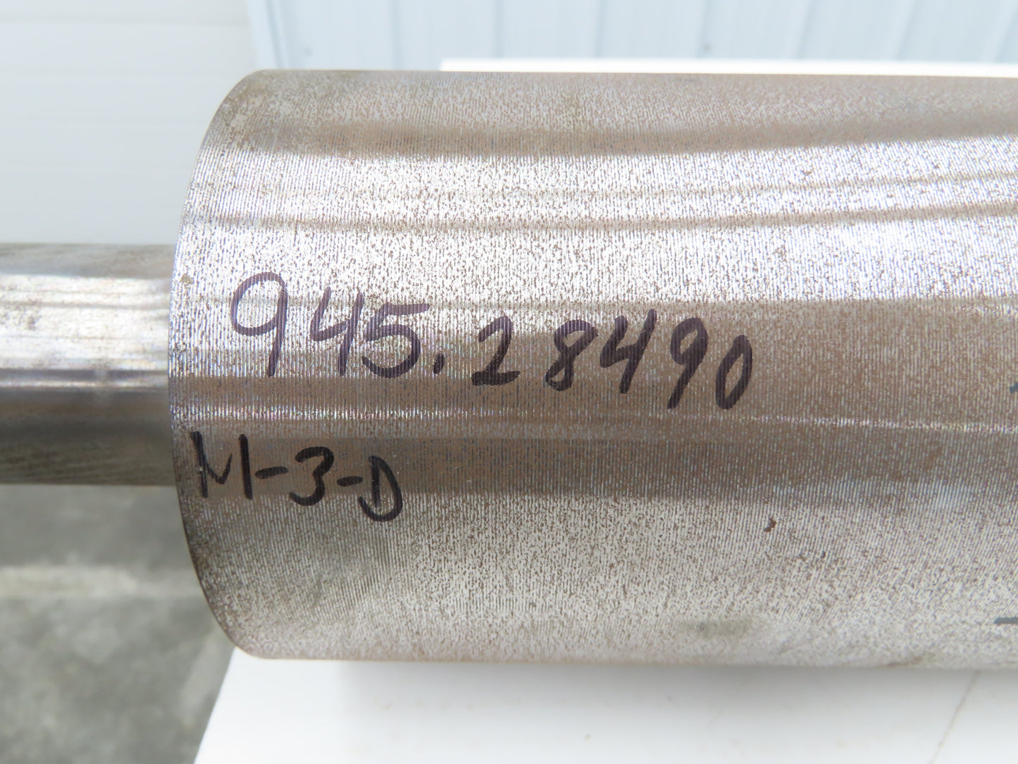 Hytrol 945.28490 Conveyor Pulley 4.5"x 49"BW 1-15/16" Solid Shaft Crowned