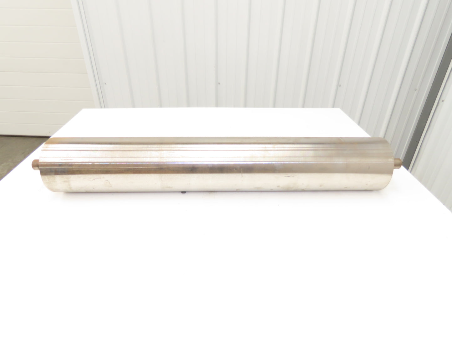 Hytrol B-21752-036 Belt Conveyor Tail Pulley 6"x 36"BW 1-3/16"Shaft Crowned